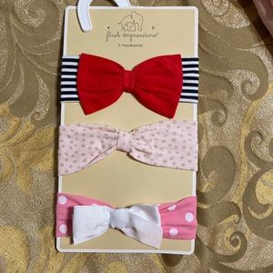 First Impressions Three Headbands